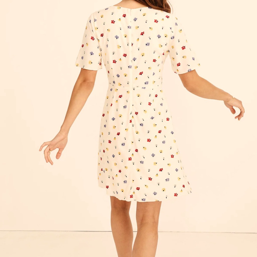 Madewell Orchard Flutter-Sleeve Dress In Confetti… - image 2